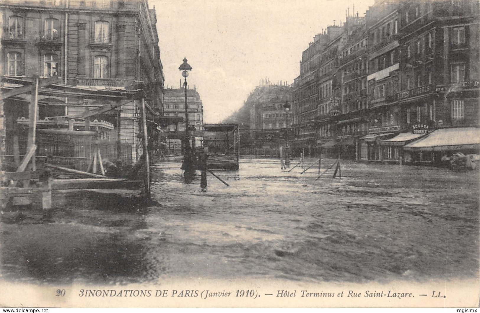75-PARIS-CRUE DE LA SEINE-N°T2408-A/0185 - Paris Flood, 1910
