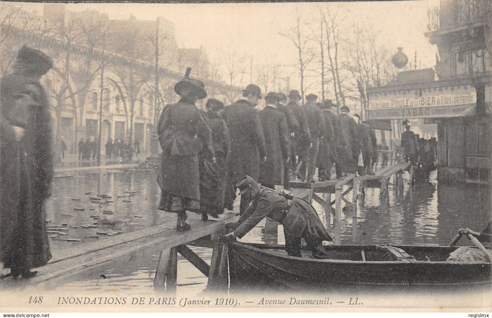 75-PARIS-CRUE DE LA SEINE-N°T2408-A/0175 - Alluvioni Del 1910