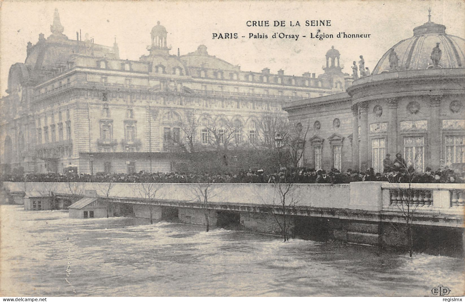75-PARIS-CRUE DE LA SEINE-N°T2408-A/0127 - Paris Flood, 1910