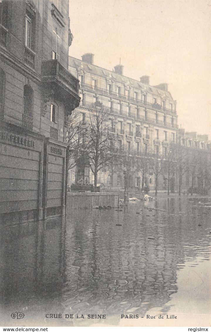 75-PARIS-CRUE DE LA SEINE-N°T2408-A/0121 - Inondations De 1910
