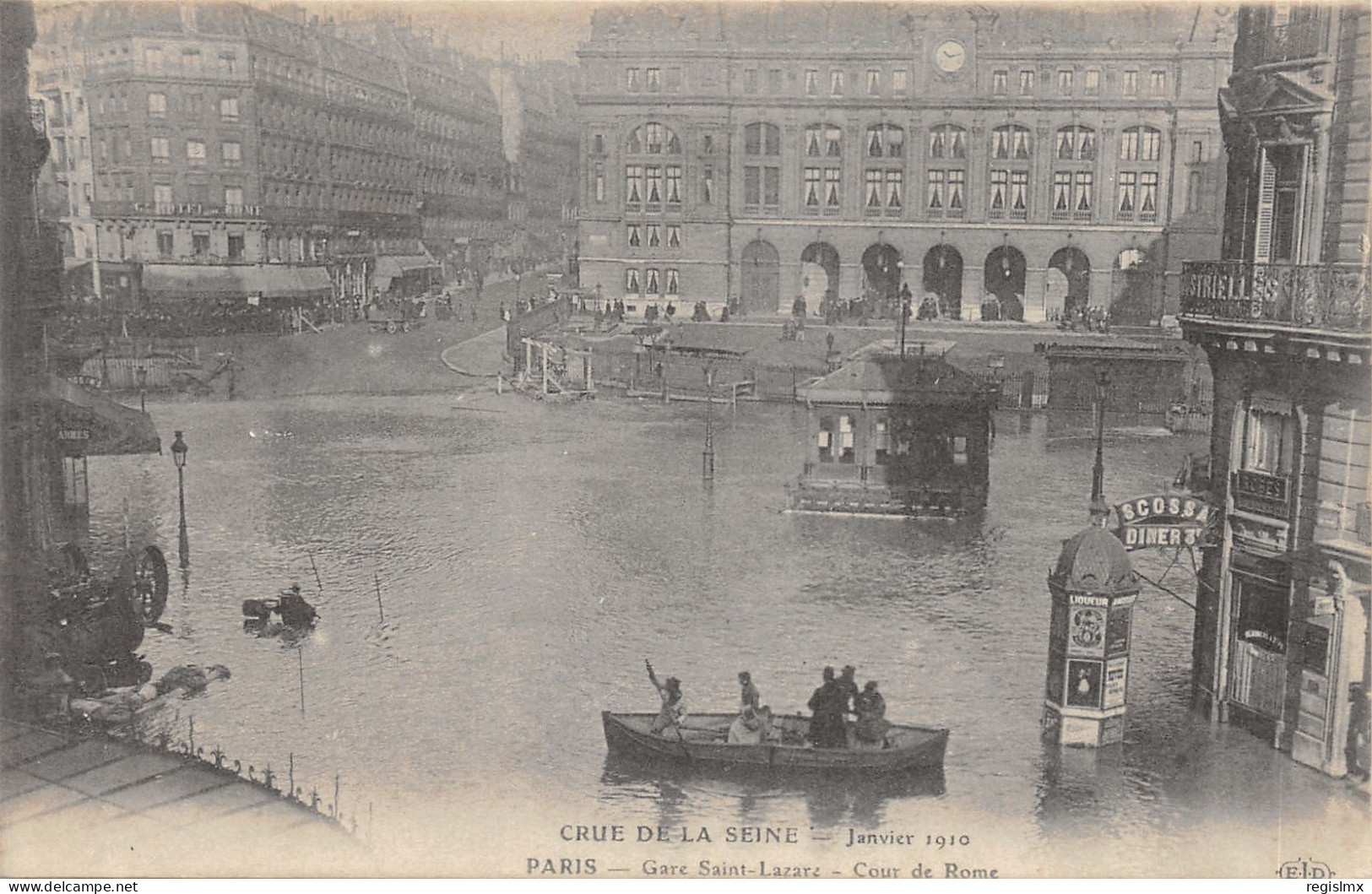 75-PARIS-CRUE DE LA SEINE-N°T2408-A/0113 - Inondations De 1910