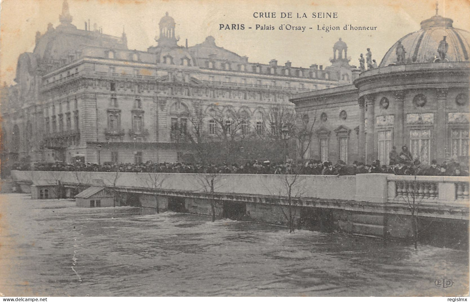 75-PARIS-CRUE DE LA SEINE-N°T2408-A/0099 - Paris Flood, 1910
