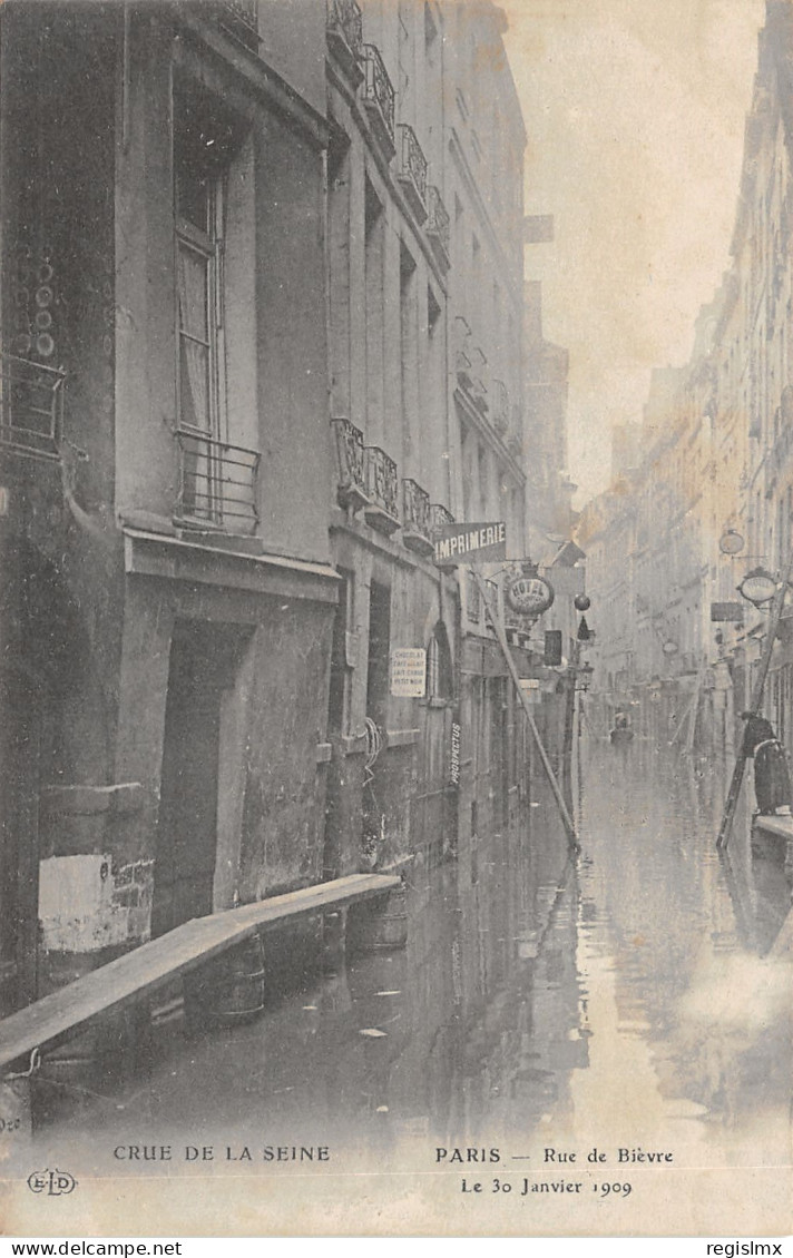 75-PARIS-CRUE DE LA SEINE-N°T2408-A/0087 - Inondations De 1910