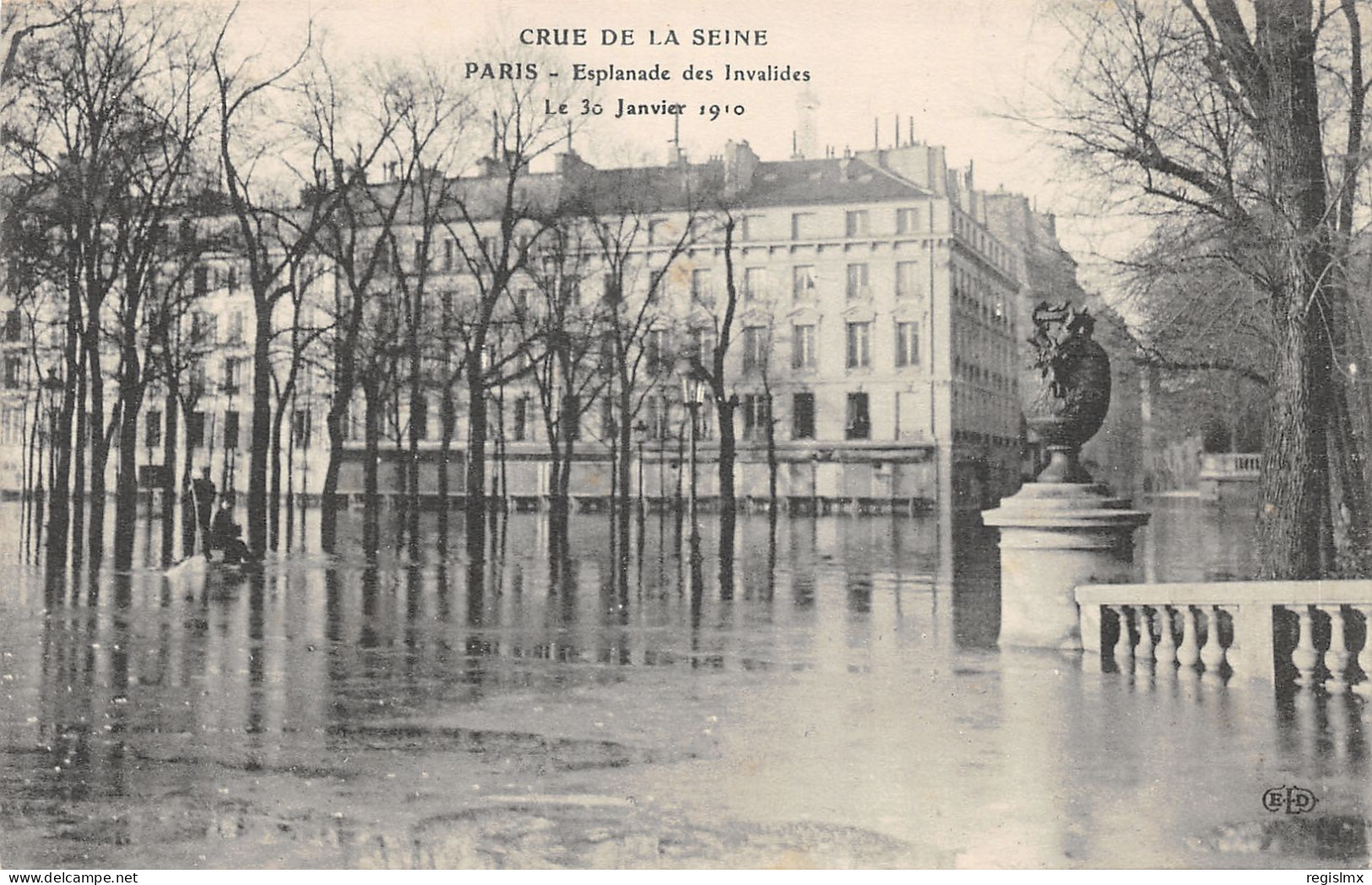 75-PARIS-CRUE DE LA SEINE-N°T2408-A/0085 - Inondations De 1910
