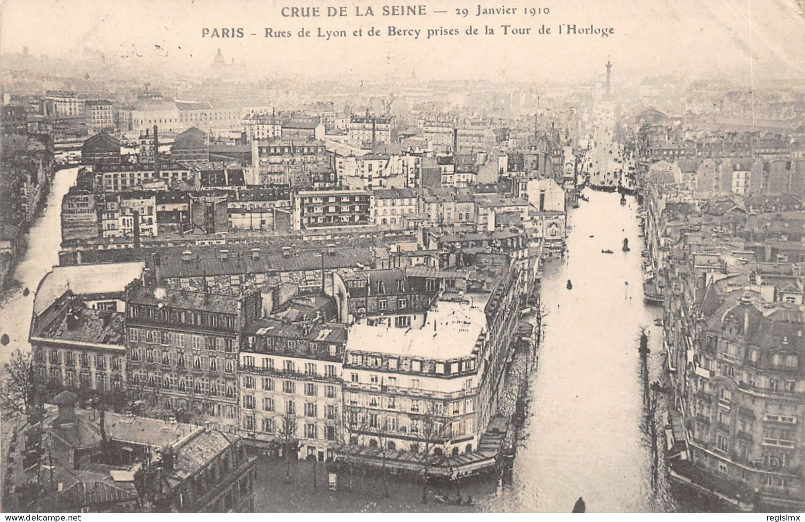 75-PARIS-CRUE DE LA SEINE-N°T2408-A/0073 - Inondations De 1910