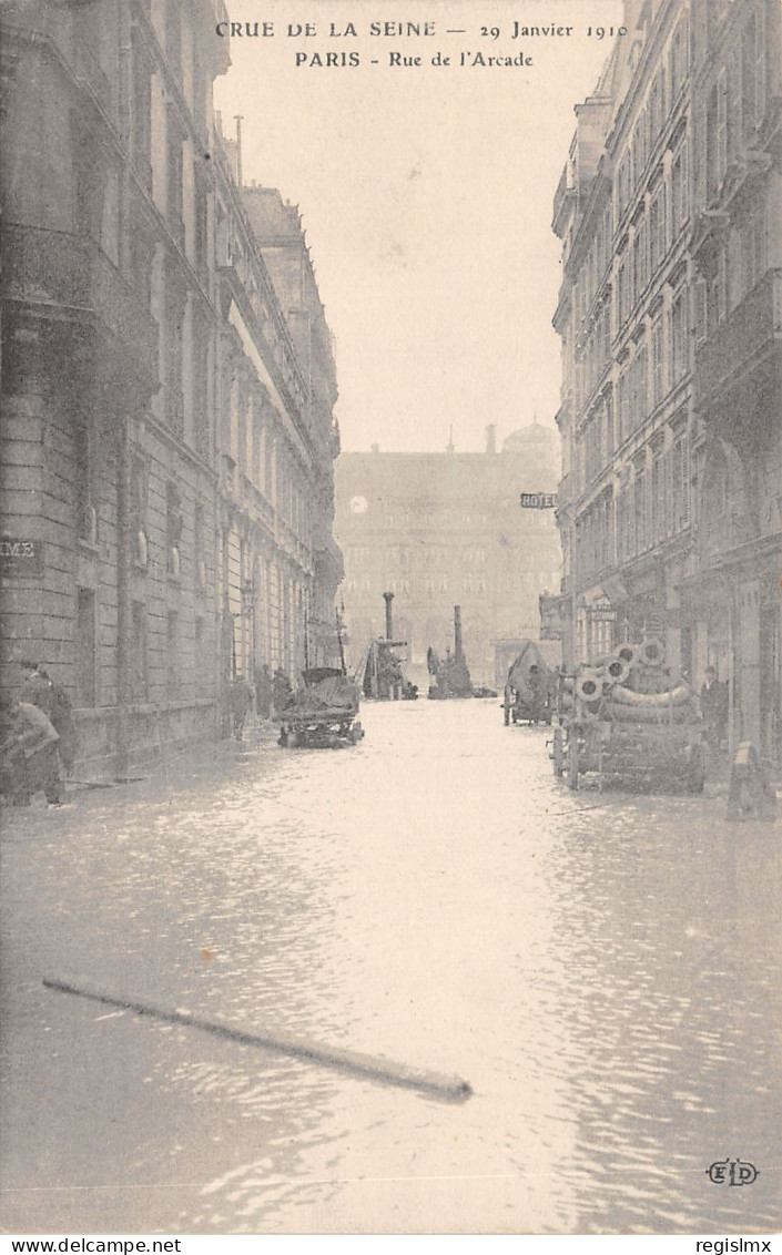 75-PARIS-CRUE DE LA SEINE-N°T2408-A/0049 - Inondations De 1910