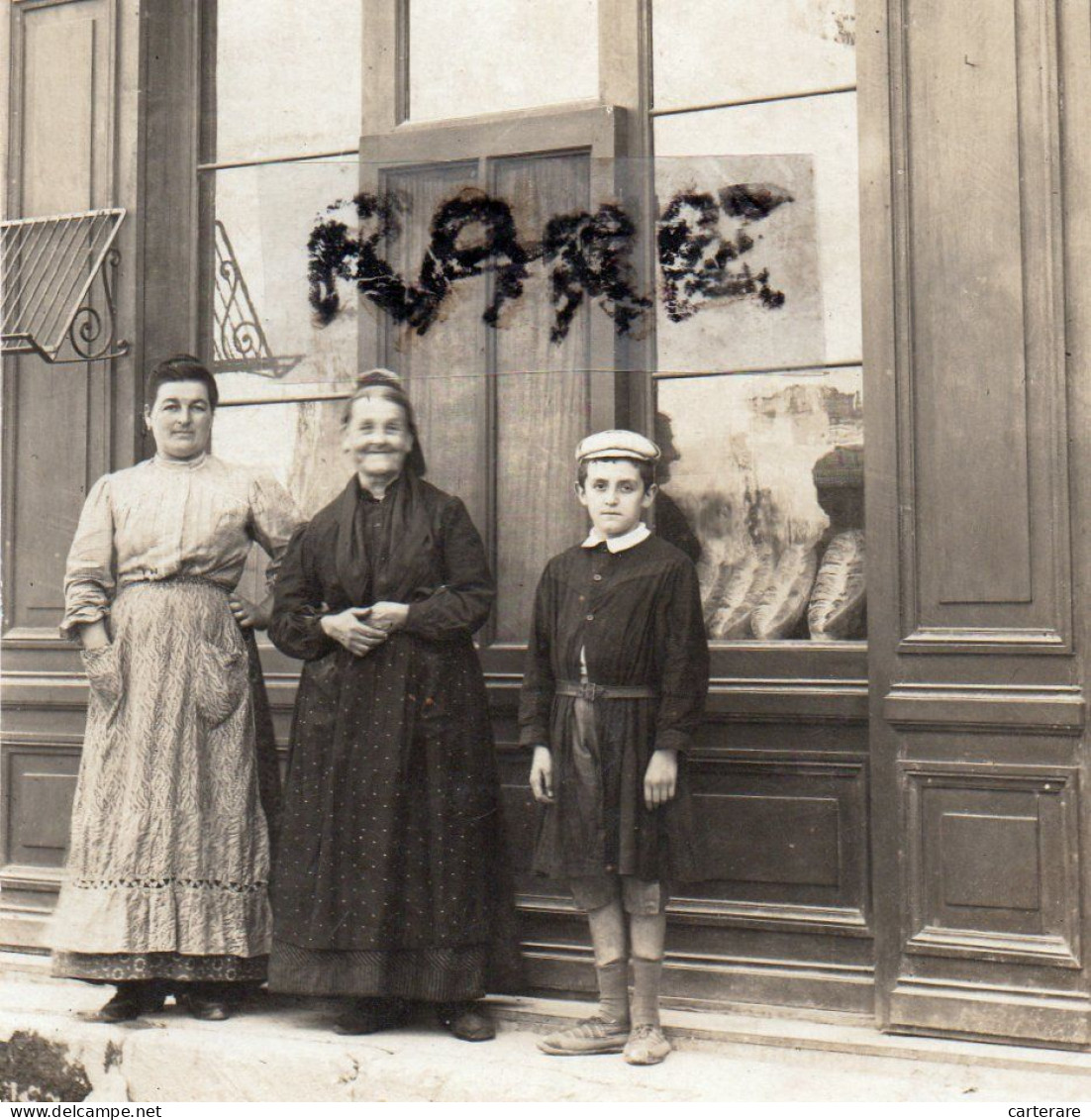 PHOTO ANCIENNE,46,LOT,FIGEAC,RUE D'ANJOU,COMMERCE,RARE - Places