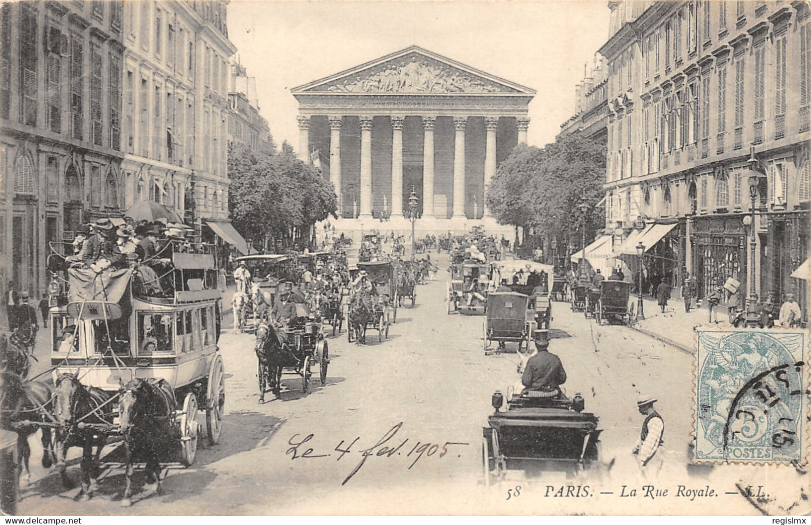 75-PARIS-VIII-RUE ROYALE-N°T2408-E/0249 - District 08