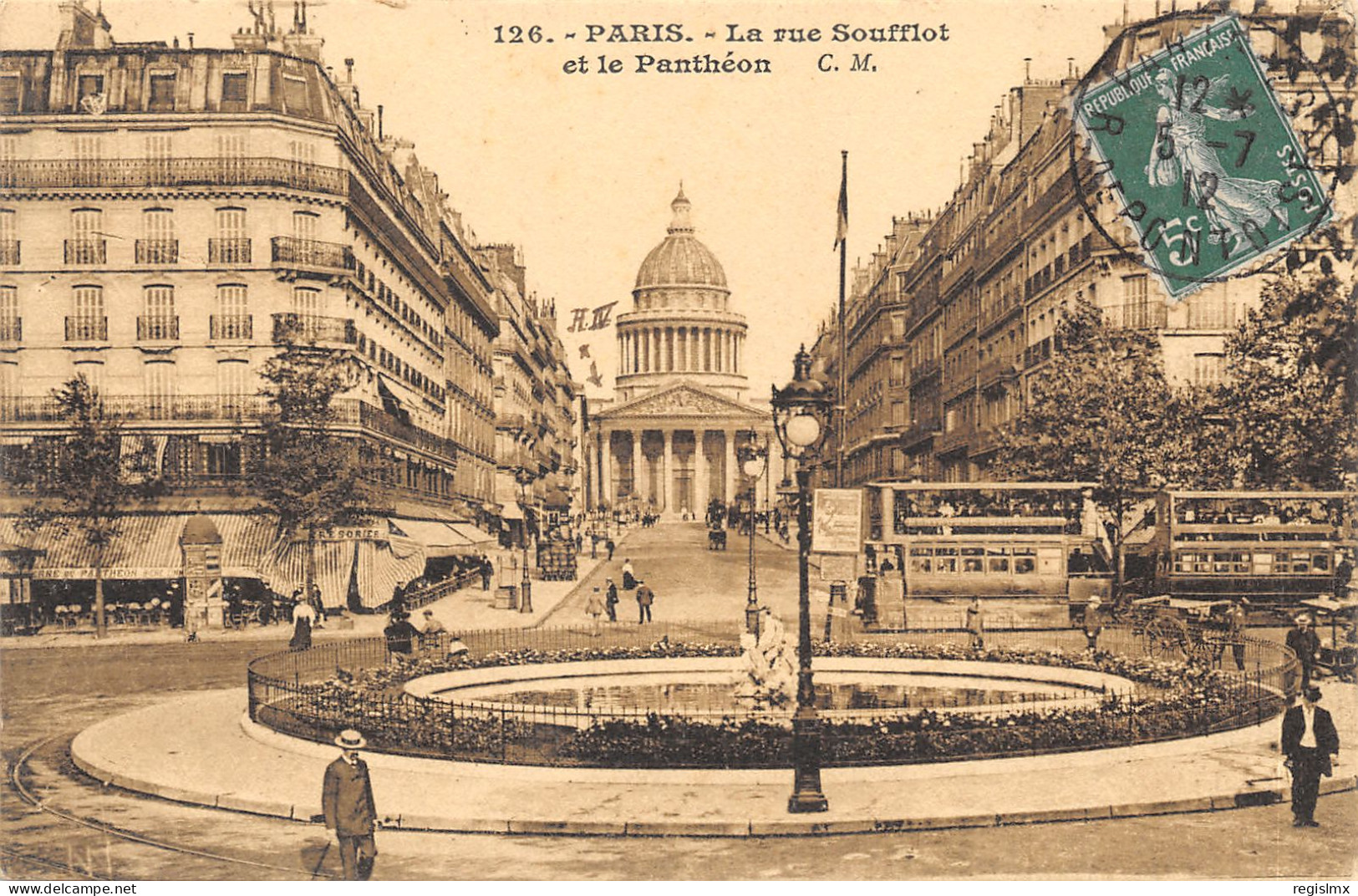 75-PARIS-V-LA RUE SOUFFLOT-N°T2408-E/0037 - Paris (05)