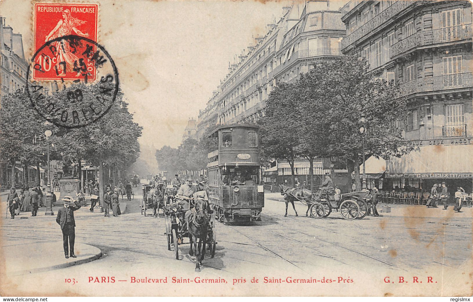 75-PARIS-V-BOULEVARD SAINT GERMAIN-N°T2408-D/0399 - District 05