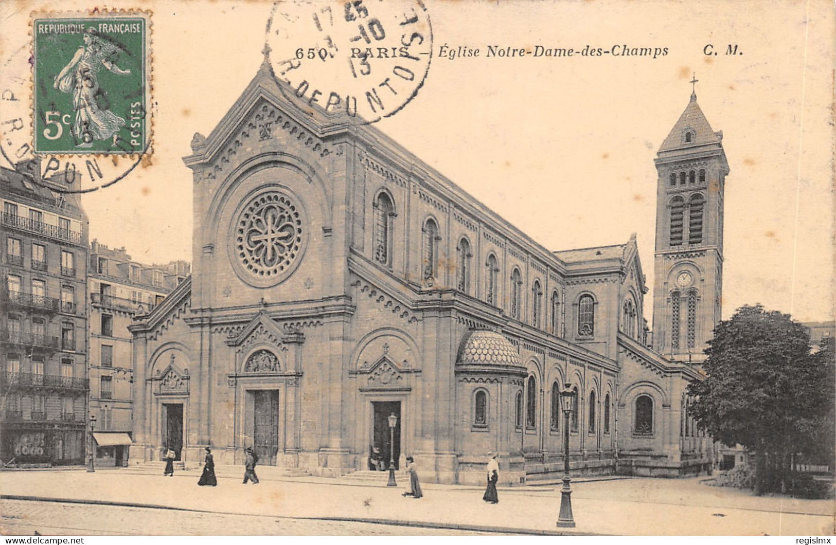 75-PARIS-VI-EGLISE NOTRE DAME DES CHAMPS-N°T2408-D/0295 - Arrondissement: 06