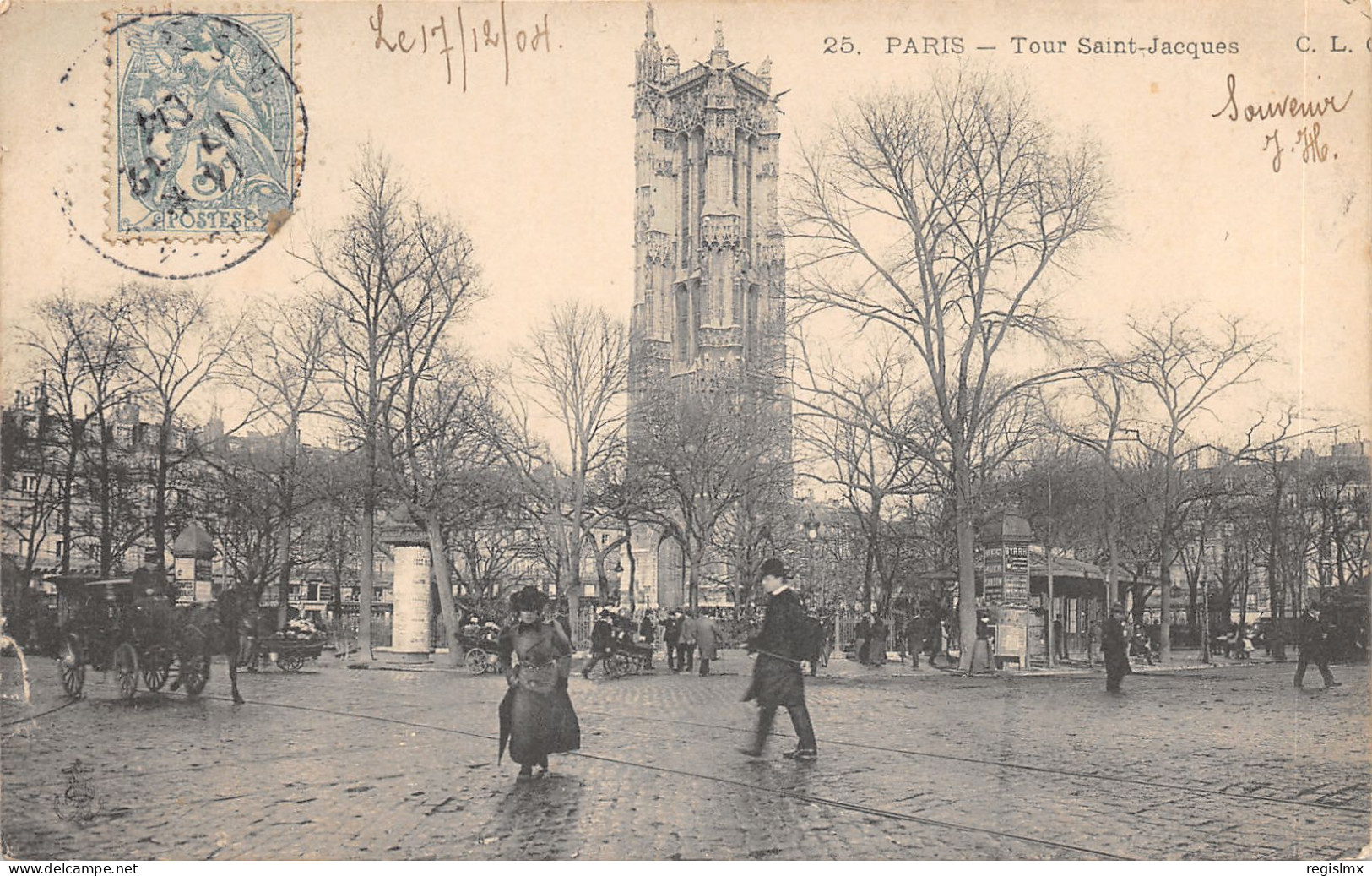 75-PARIS-IV-TOUR SAINT JACQUES-N°T2408-D/0143 - Arrondissement: 04