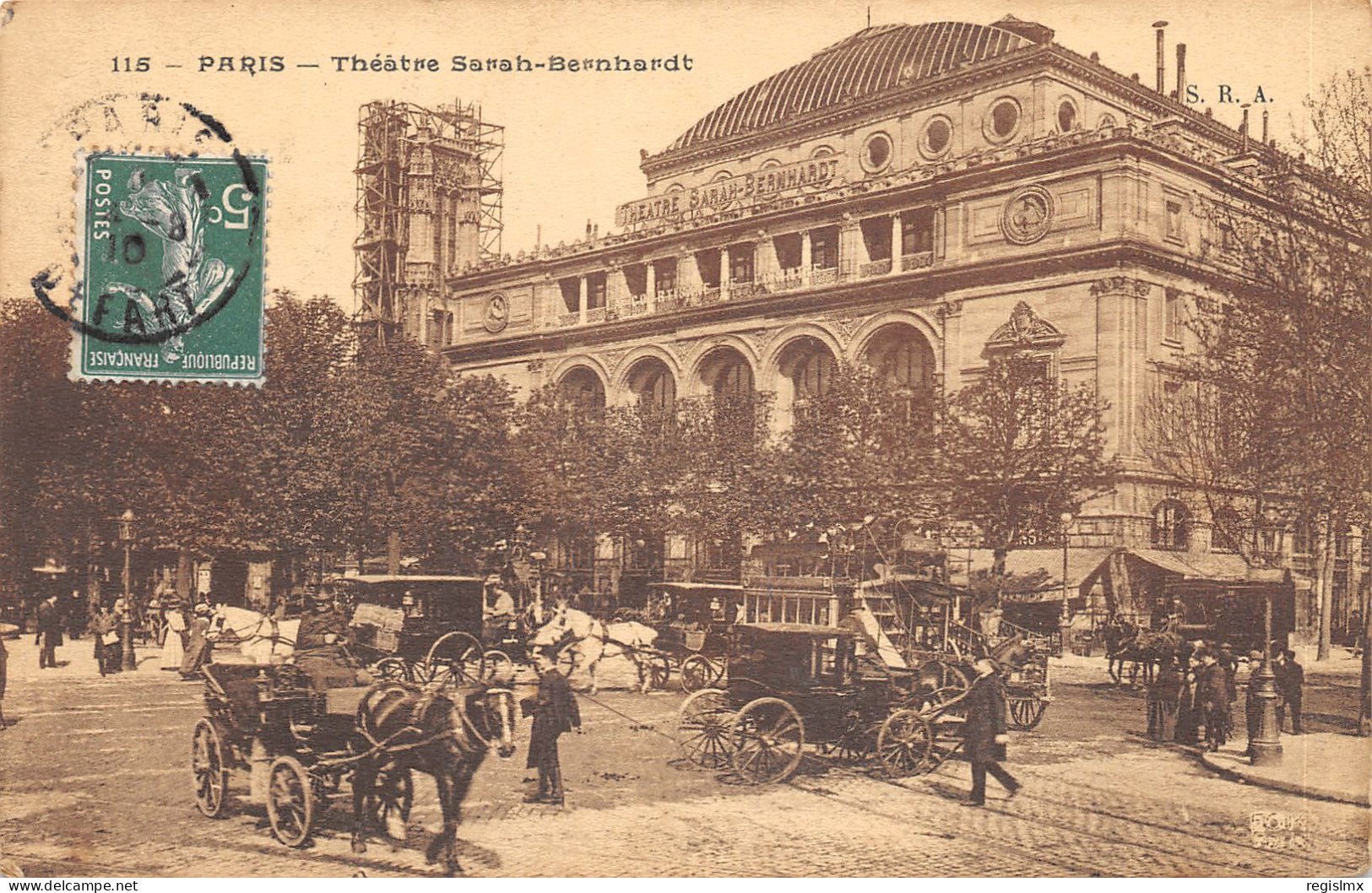 75-PARIS-IV-THEATRE SARAH BERNHARDT-N°T2408-D/0127 - Paris (04)