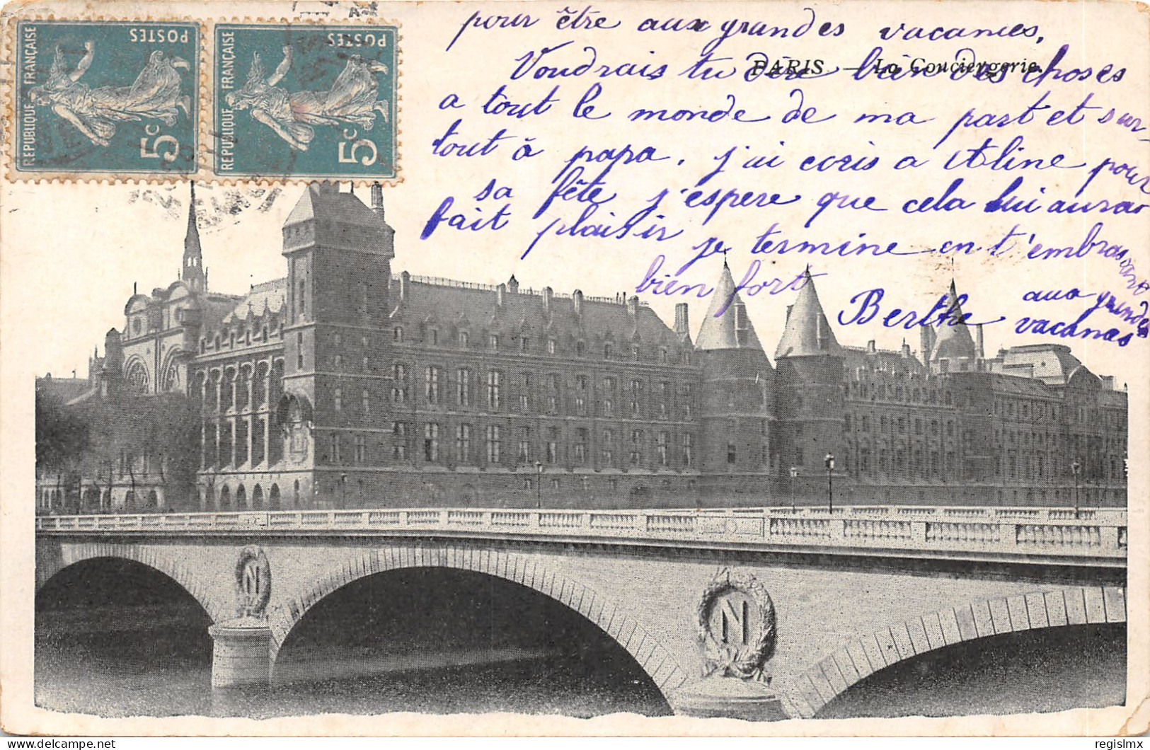 75-PARIS-IV-LA CONCIERGERIE-N°T2408-D/0099 - Arrondissement: 04