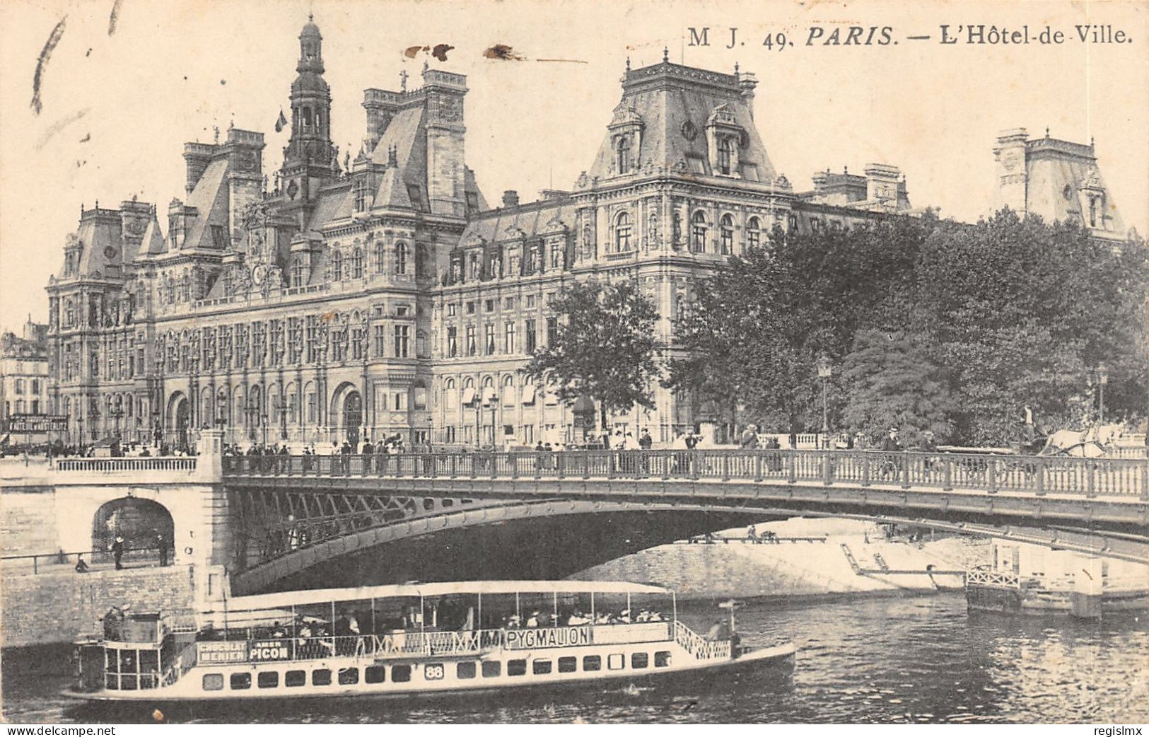 75-PARIS-IV-HOTEL DE VILLE-N°T2408-C/0309 - District 04