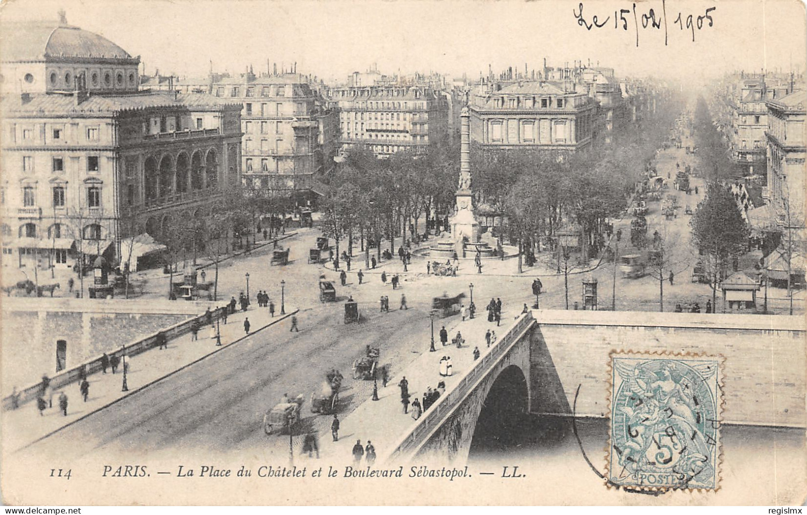 75-PARIS-IV-BOULEVARD SEBASTOPOL-N°T2408-C/0319 - Paris (04)