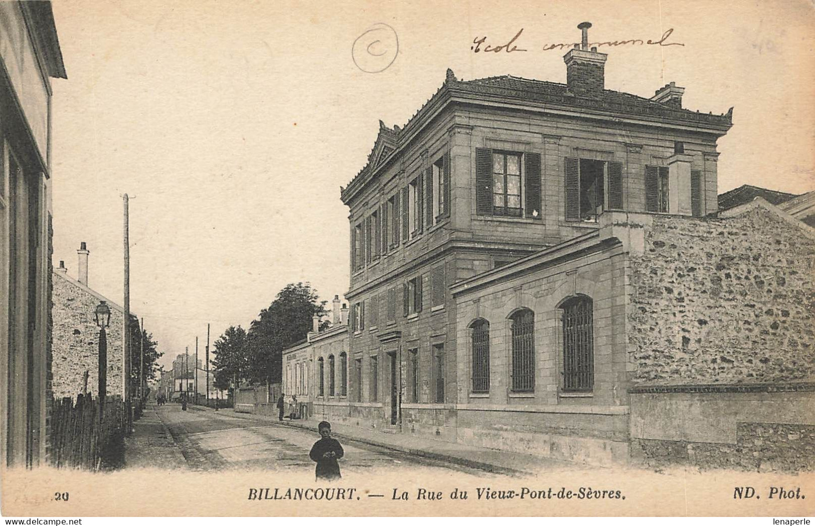 D9738 Billancourt La Rue Du Vieux Pont De Sèvres - Boulogne Billancourt