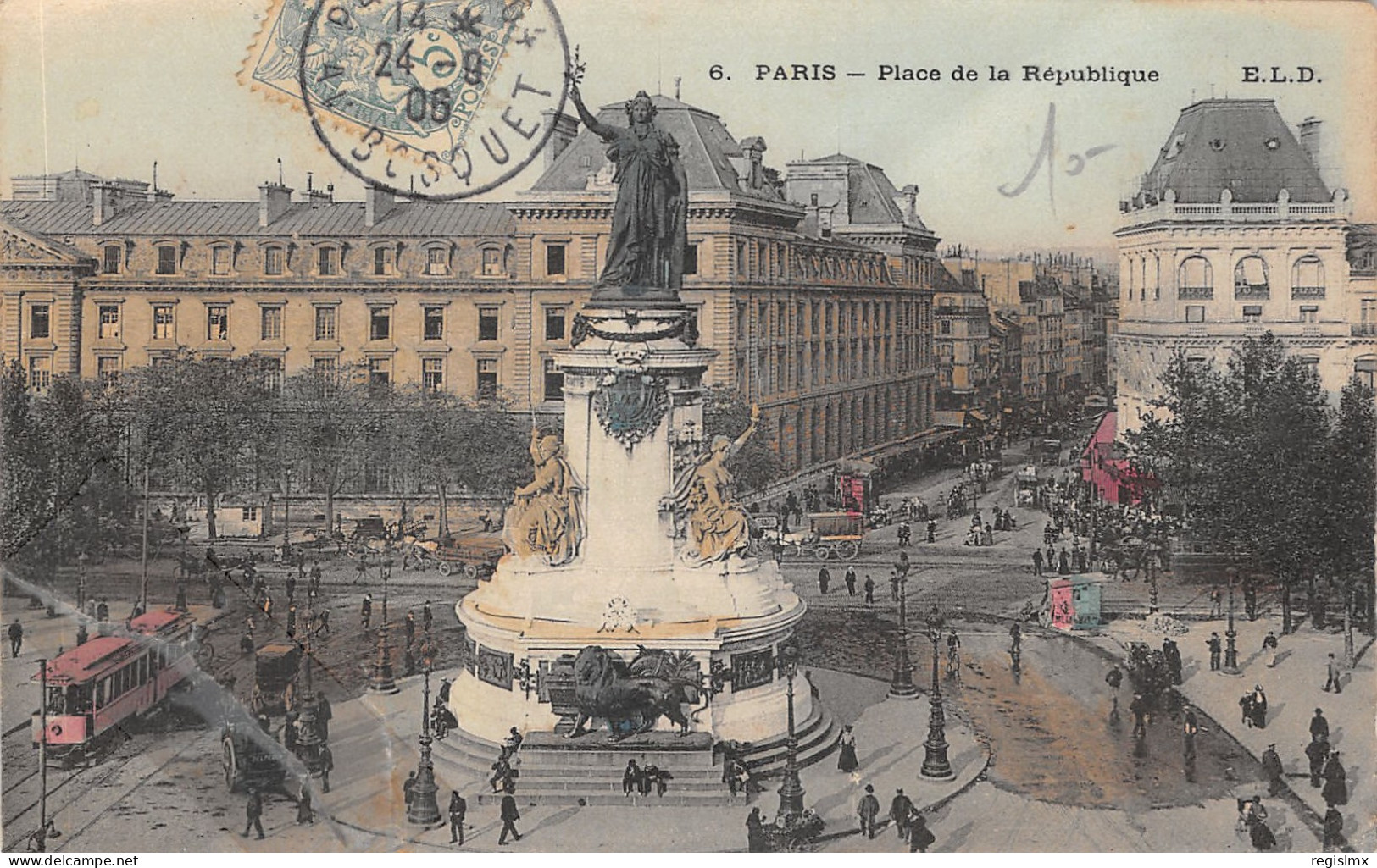 75-PARIS-III-MONUMENT DE LA REPUBLIQUE-N°T2408-C/0247 - Paris (03)