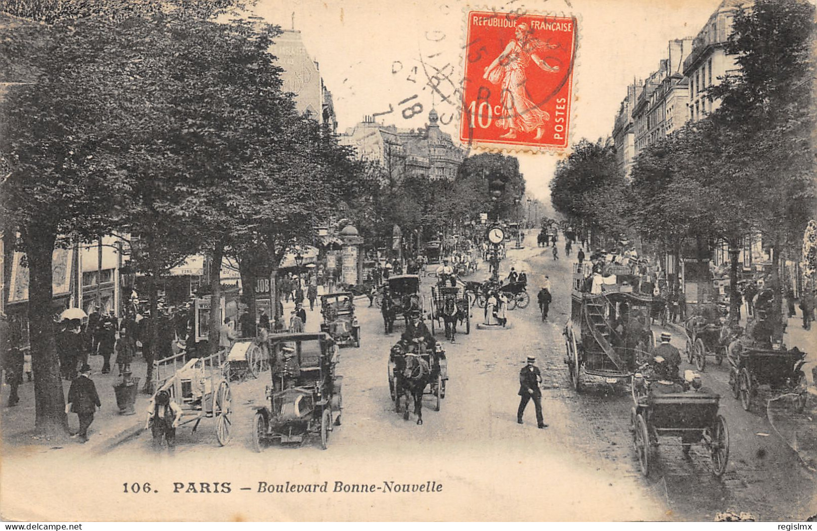 75-PARIS-III-BOULEVARD BONNE NOUVELLE-N°T2408-C/0267 - District 03