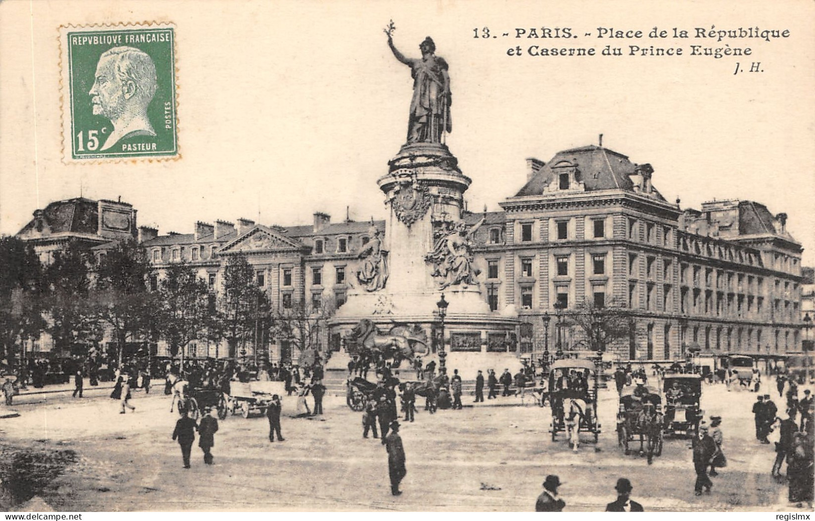 75-PARIS-III-MONUMENT DE LA REPUBLIQUE-N°T2408-C/0253 - Arrondissement: 03