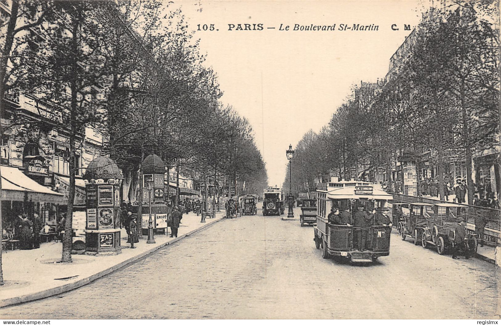 75-PARIS-III-BOULEVARD SAINT MARTIN-N°T2408-C/0221 - Arrondissement: 03