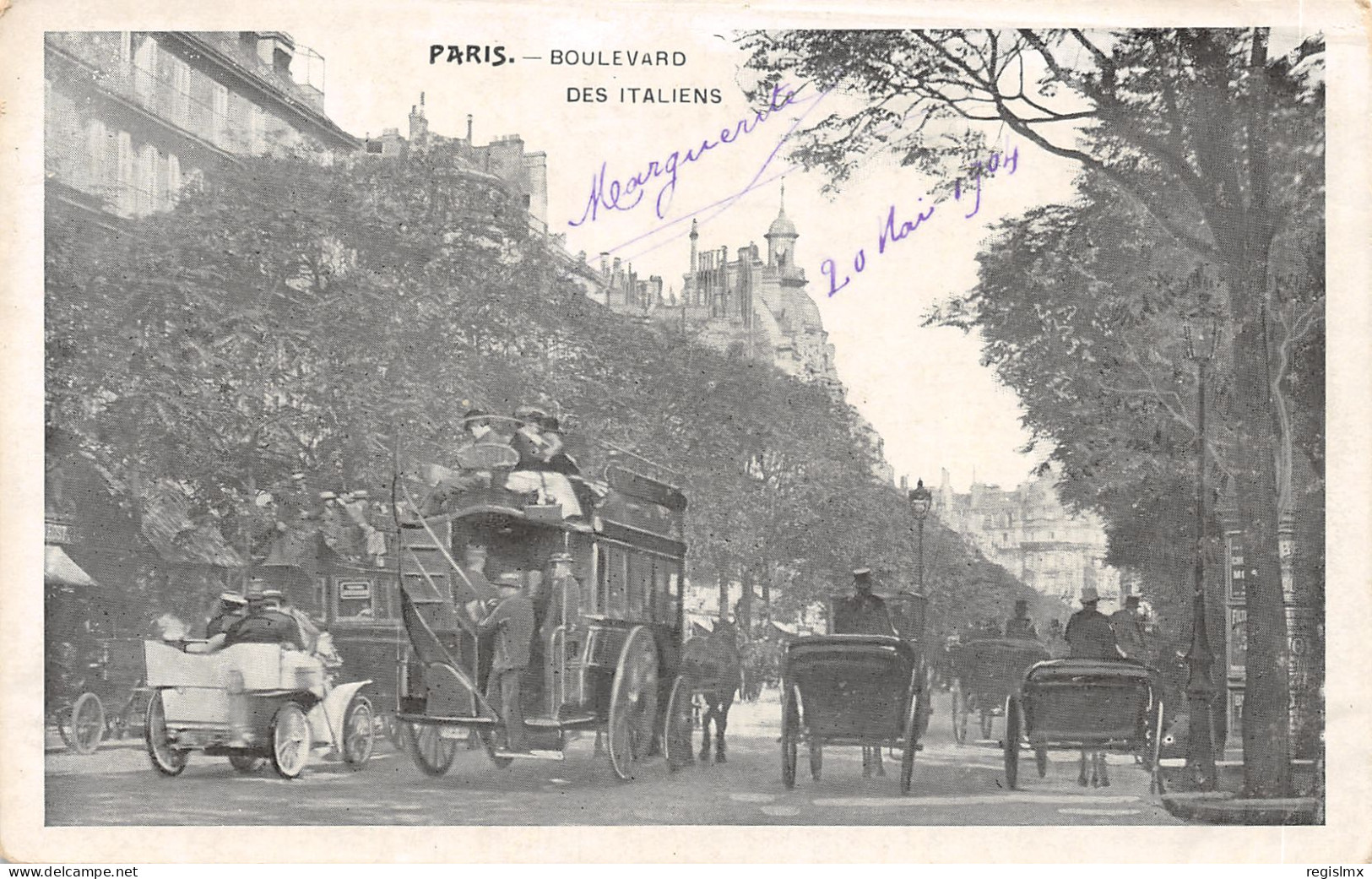 75-PARIS-II-BOULEVARD DES ITALIENS-N°T2408-C/0157 - Arrondissement: 02