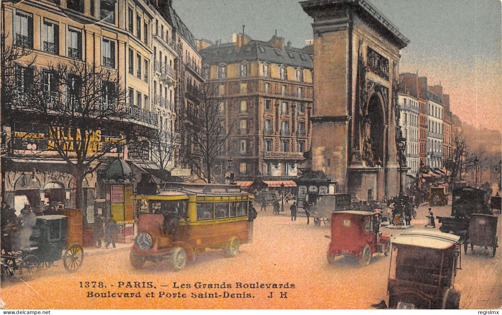 75-PARIS-II-PORTE SAINT DENIS-N°T2408-C/0129 - Arrondissement: 02