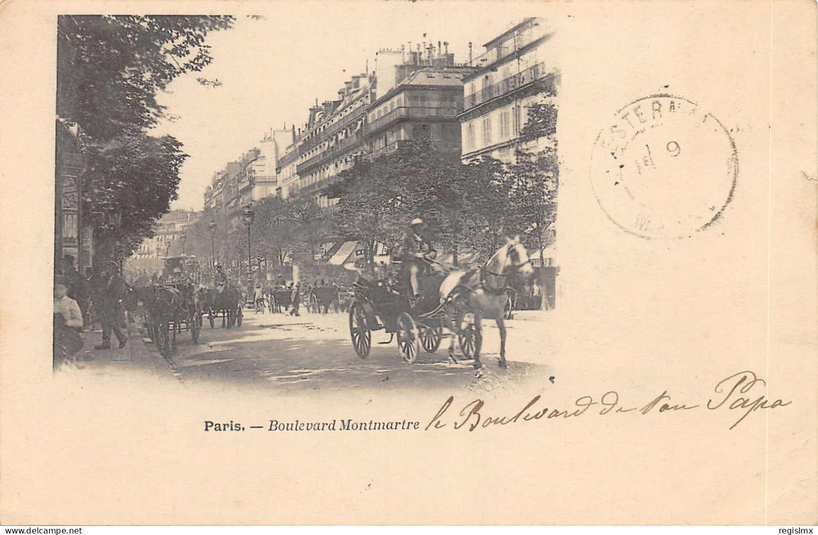 75-PARIS-II-BOULEVARD MONTMARTRE-N°T2408-C/0107 - Arrondissement: 02