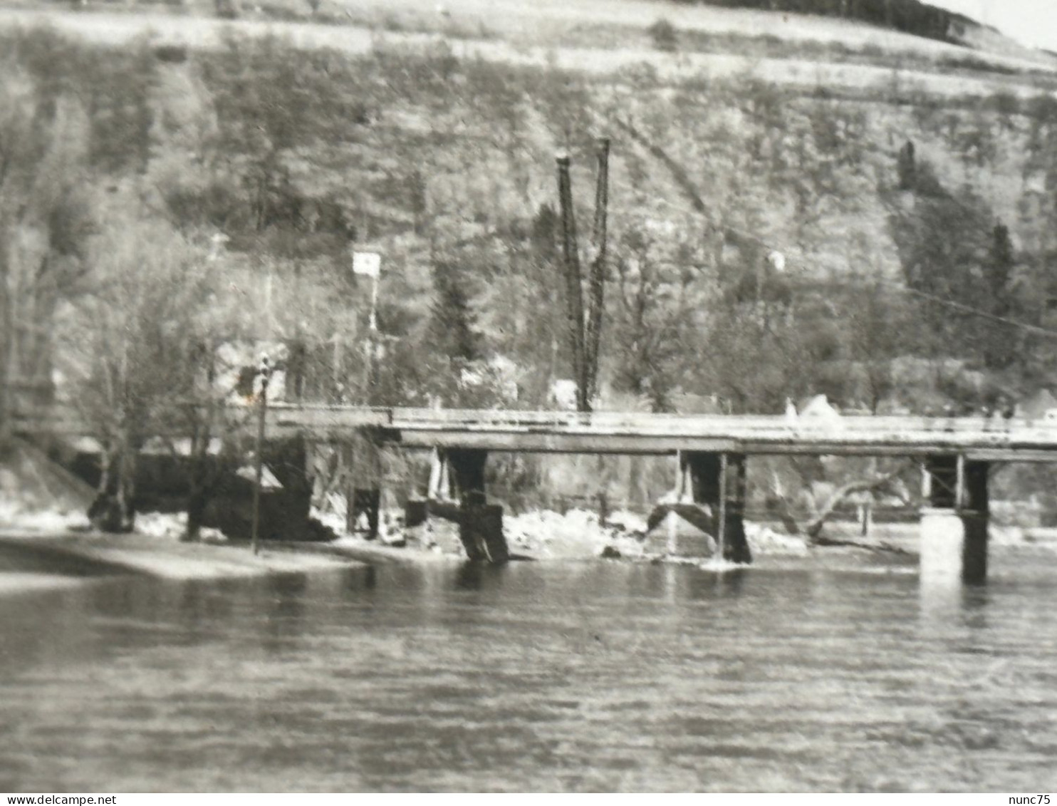 NEW - DIEKIRCH PONT PROVISOIRE US ARMY Ww2 Soldat Armée Pont Détruit Sept 1944 Sauerbrücke 2. WK  1940-1945 - Diekirch