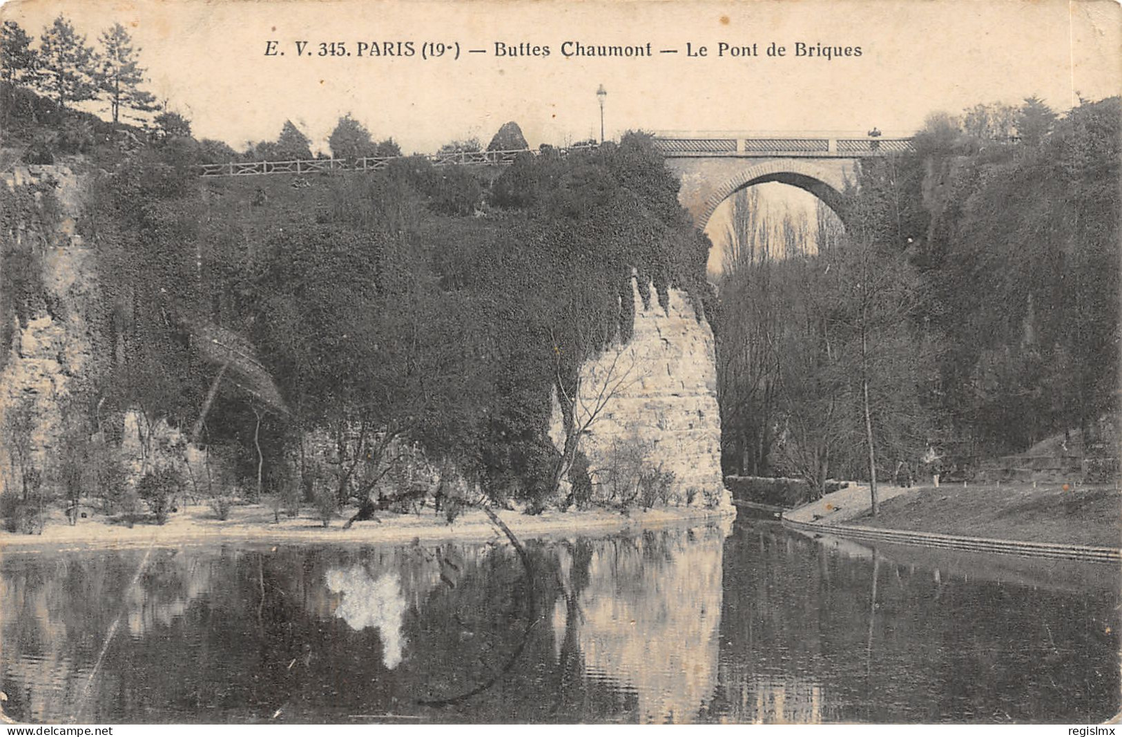 75-PARIS-XIX-LES BUTTES CHAUMONT-N°T2408-H/0149 - District 19