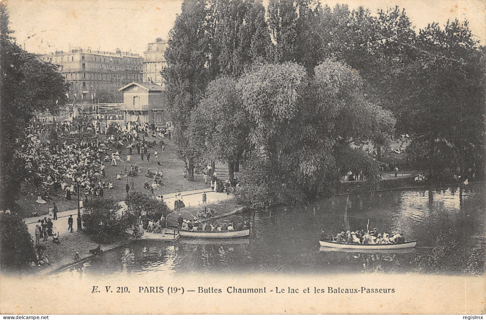 75-PARIS-XIX-LES BUTTES CHAUMONT-N°T2408-H/0127 - District 19