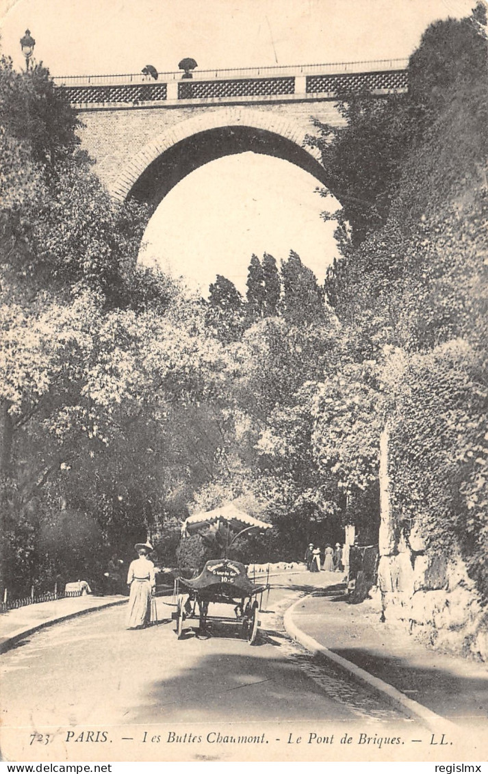 75-PARIS-XIX-LES BUTTES CHAUMONT-N°T2408-H/0095 - District 19