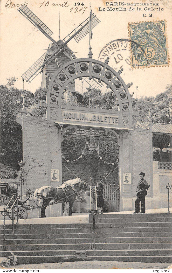 75-PARIS-XVIII-LE MOULIN DE LA GALETTE-N°T2408-H/0047 - Légumes