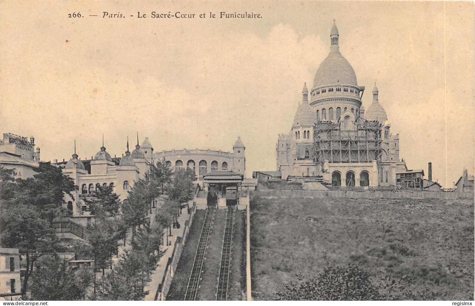 75-PARIS-XVIII-FUNICULAIRE DU SACRE CŒUR-N°T2408-H/0017 - Légumes