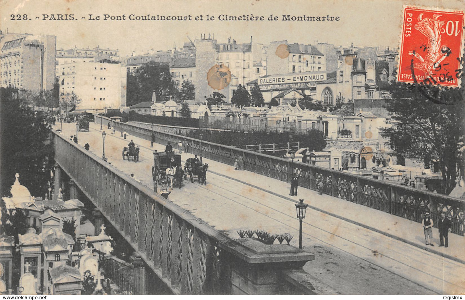 75-PARIS-XVIII-PONT COULAINCOURT-CIMETIERE MONTMARTRE-N°T2408-G/0373 - Légumes