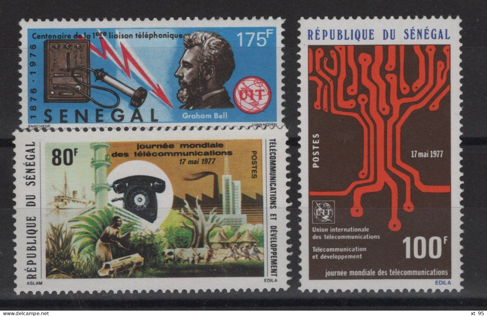Senegal - N°430 + 460 + 461 - * Neufs Avec Trace De Charniere - Cote 5.70€ - Sénégal (1960-...)