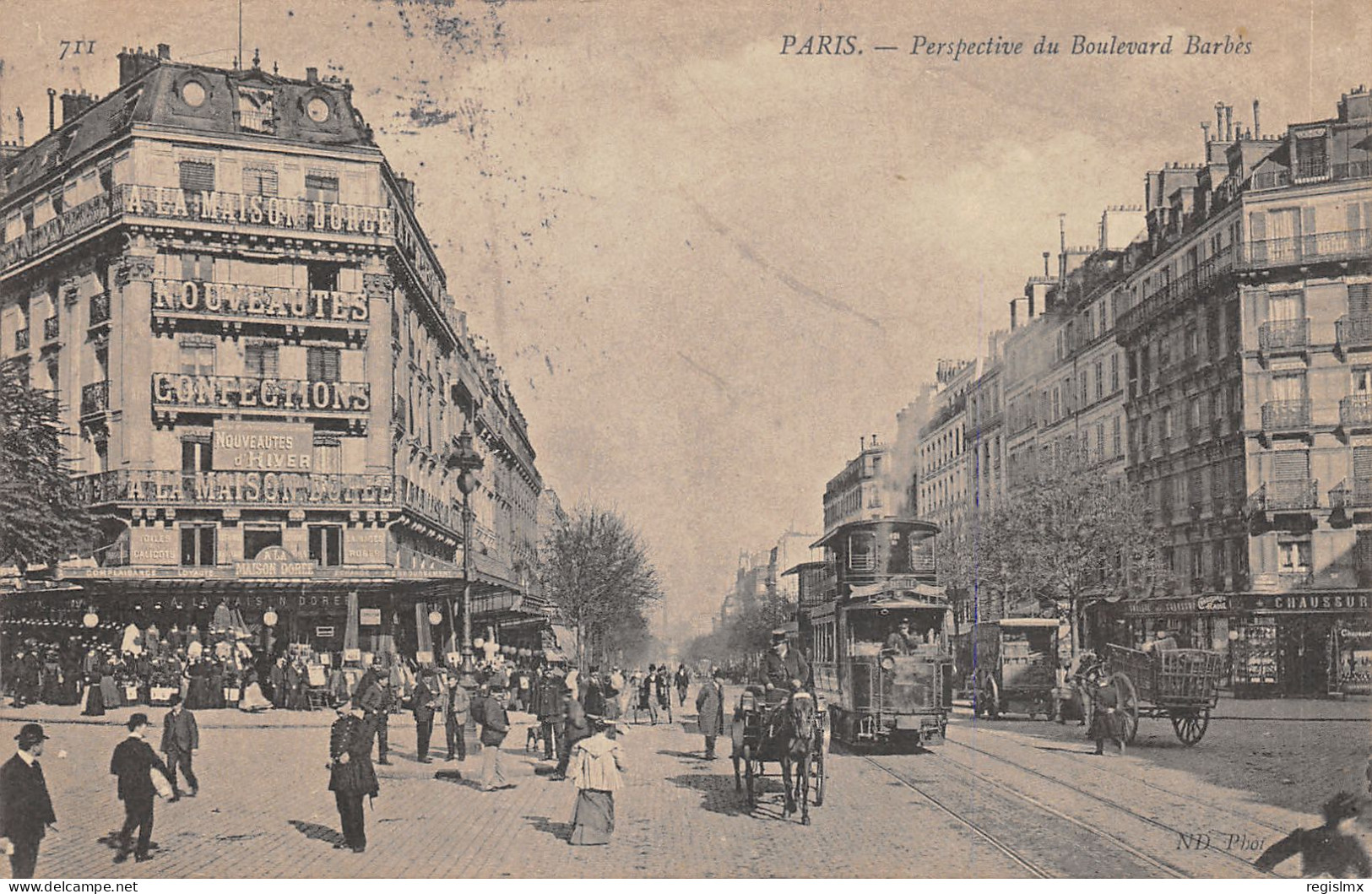 75-PARIS-XVIII-BOULEVARD BARBES-N°T2408-G/0259 - Groenten