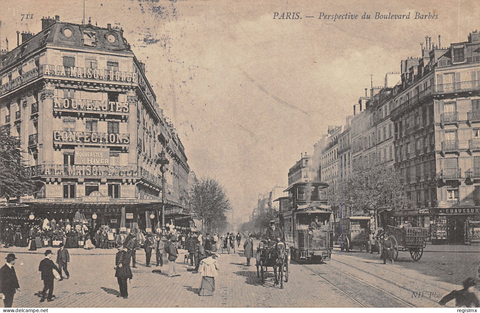 75-PARIS-XVIII-BOULEVARD BARBES-N°T2408-G/0259 - Gemüse