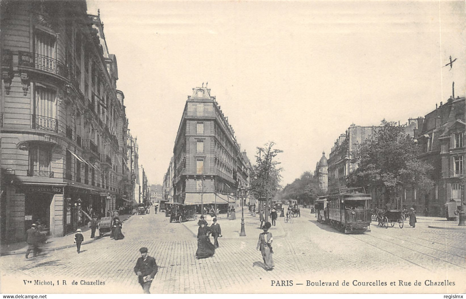 75-PARIS-XVII-BOULEVARD DE COURCELLES-N°T2408-G/0241 - Paris (17)