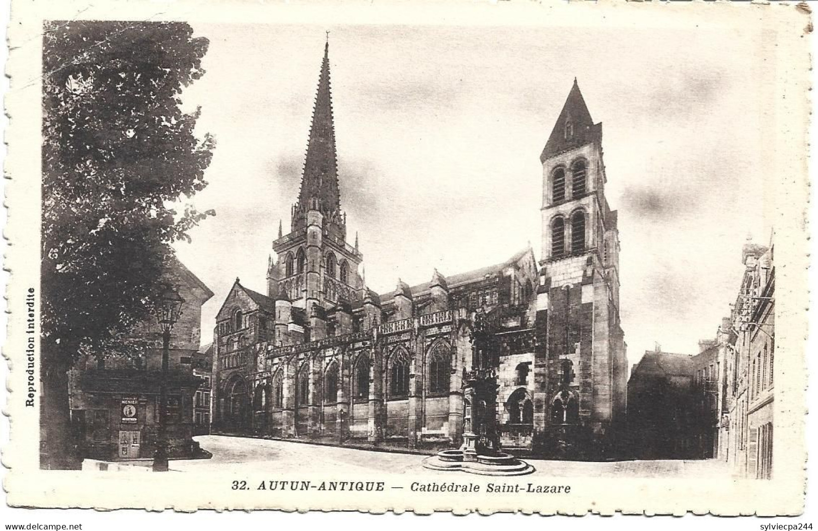 CPA 71 - AUTUN ANTIQUE - CATHEDRALE SAINT-LAZARE - Autun