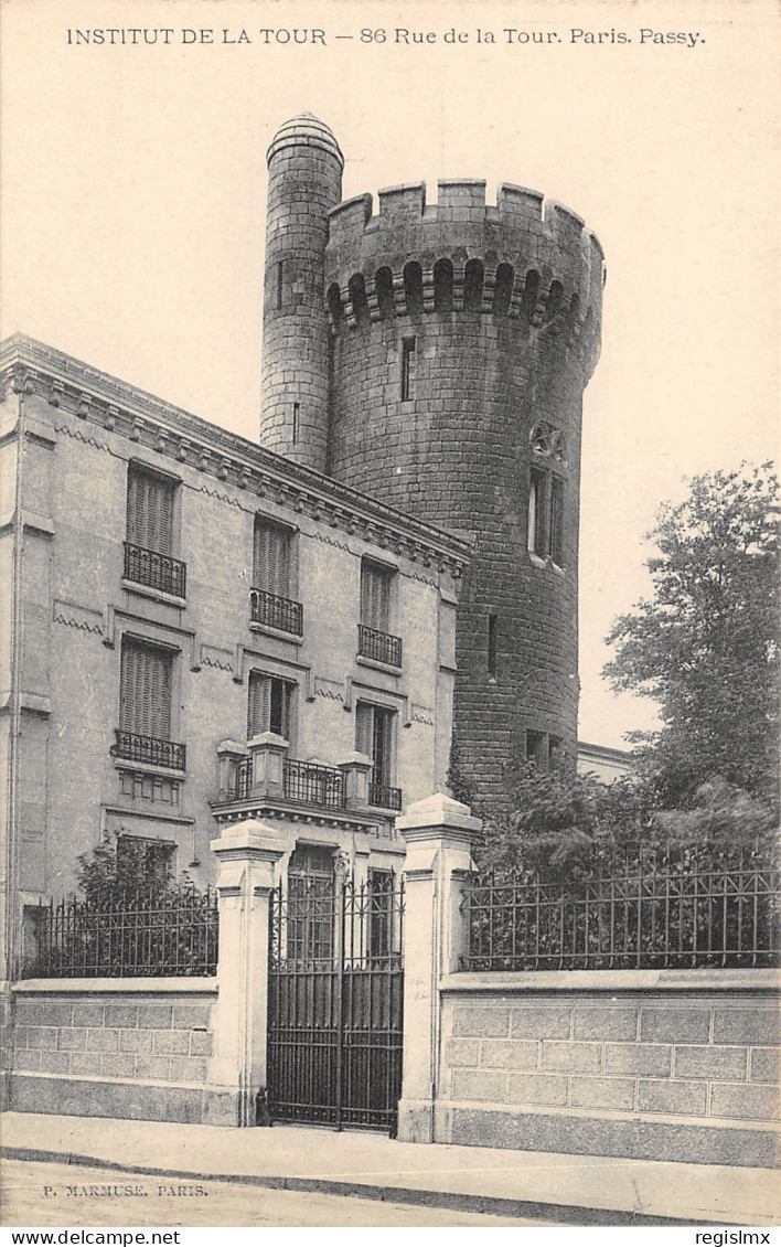 75-PARIS-XVI-INSTITUT DE LA TOUR-N°T2408-G/0079 - Arrondissement: 16