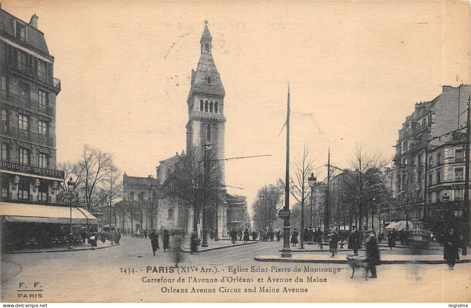 75-PARIS-XIV-EGLISE SAINT PIERRE DE MONTROUGE-N°T2408-F/0269 - District 14