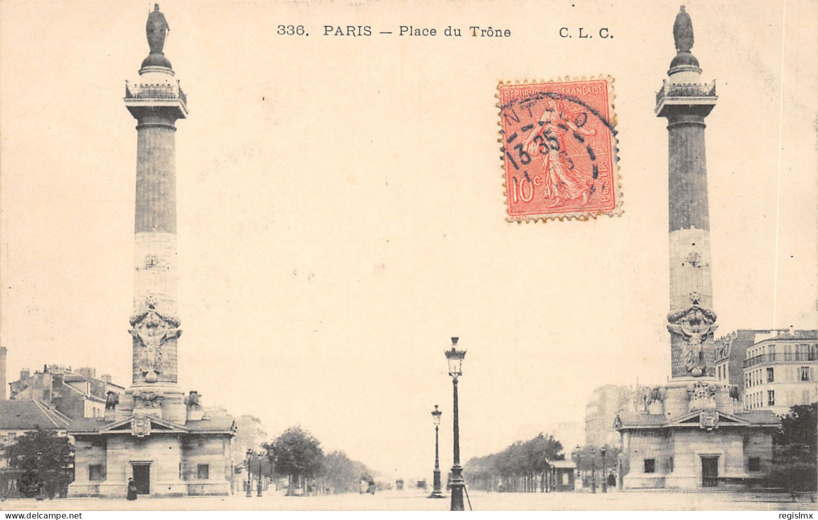 75-PARIS-XI-PLACE DU TRONE-N°T2408-F/0209 - Arrondissement: 11