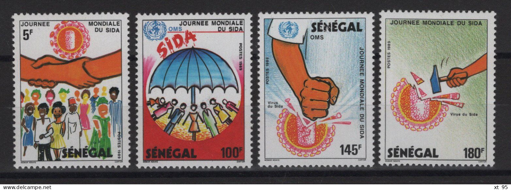 Senegal - N°832 à 835 - * Neufs Avec Trace De Charniere - Cote 5.50€ - Sénégal (1960-...)