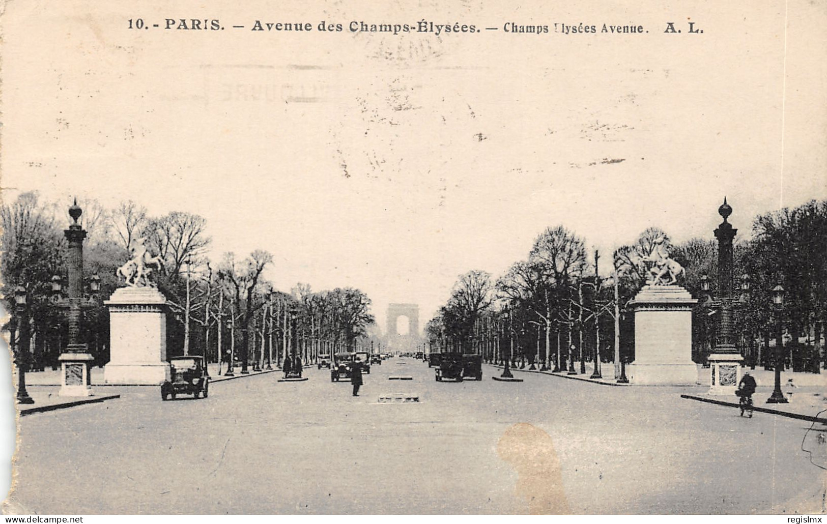75-PARIS-VIII-AVENUE DES CHAMPS ELYSEES-N°T2408-E/0369 - Champs-Elysées