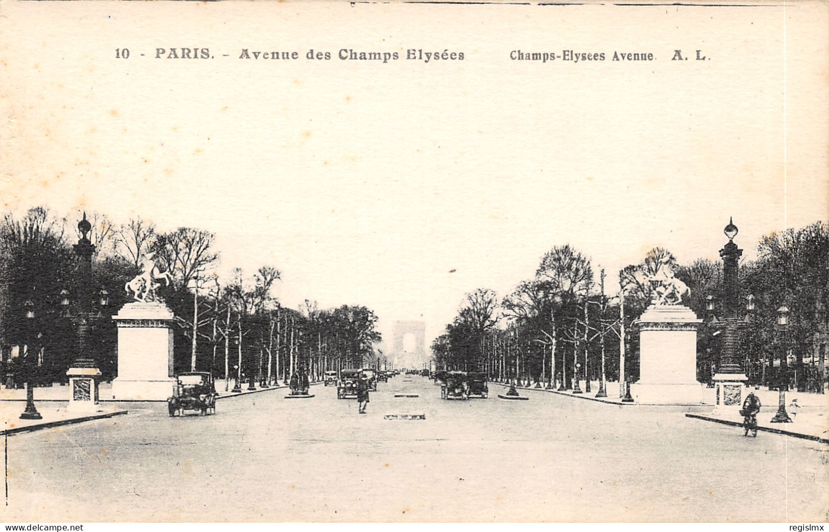 75-PARIS-VIII-AVENUE DES CHAMPS ELYSEES-N°T2408-E/0361 - Champs-Elysées