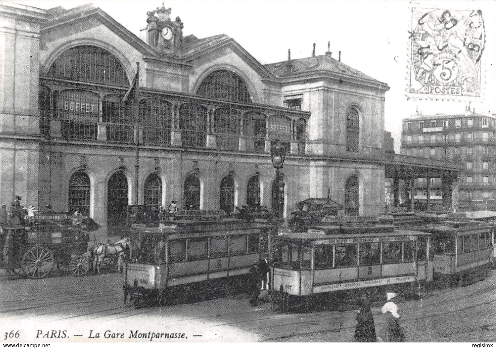 75-PARIS-GARE MONTPARNASSE-N°T2409-C/0083 - Pariser Métro, Bahnhöfe
