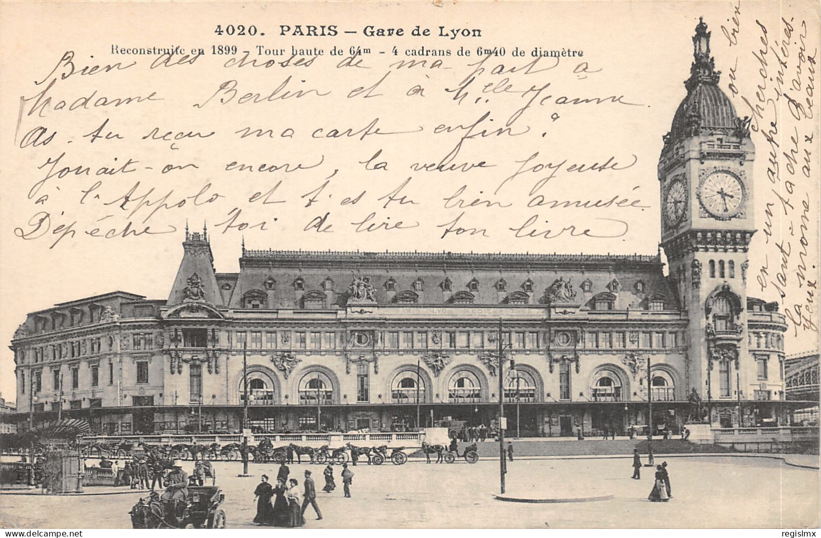 75-PARIS-LA GARE DE LYON-N°T2409-C/0019 - Pariser Métro, Bahnhöfe