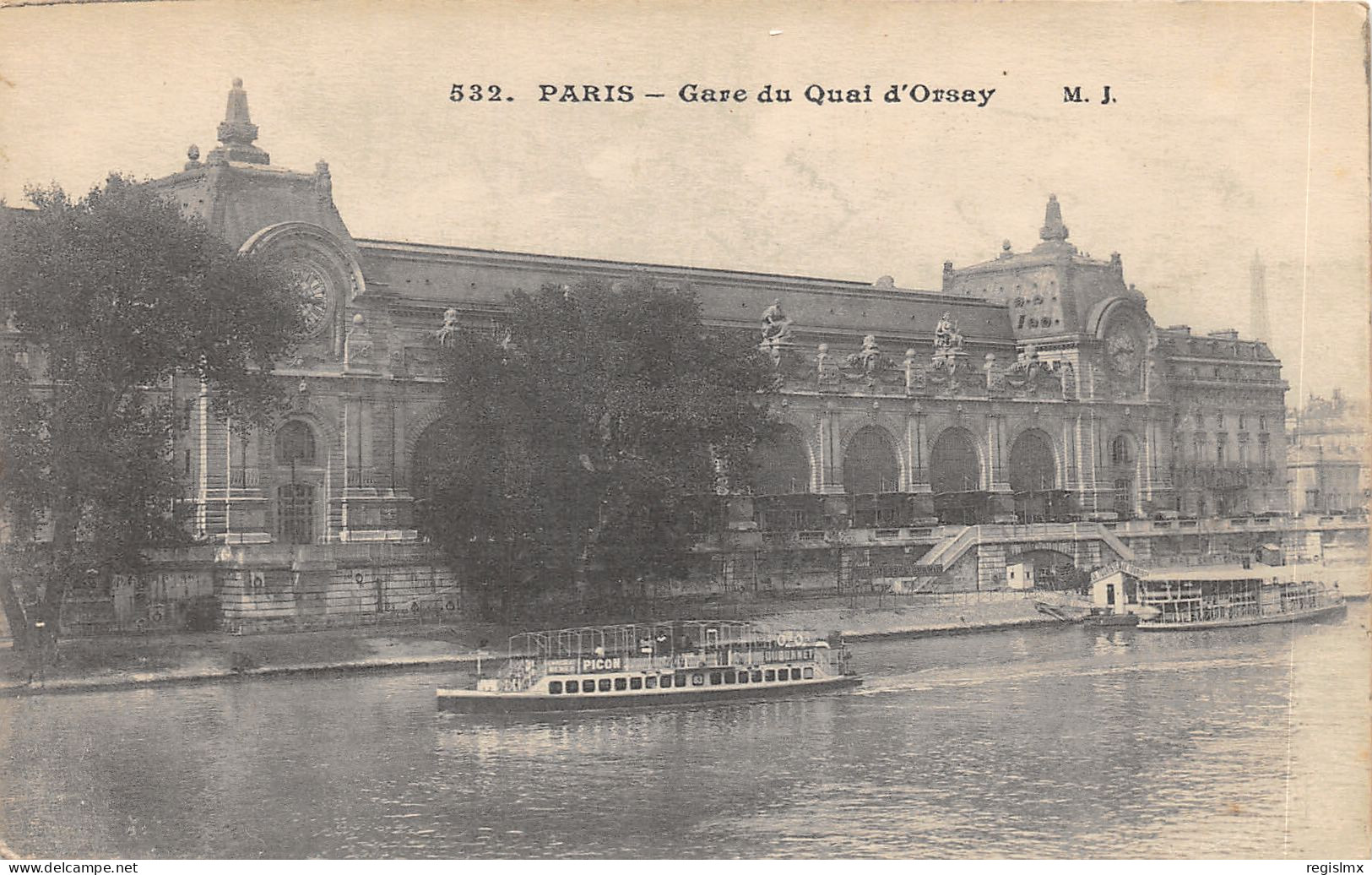 75-PARIS-GARE DU QUAI D ORSAY-N°T2409-B/0399 - Pariser Métro, Bahnhöfe