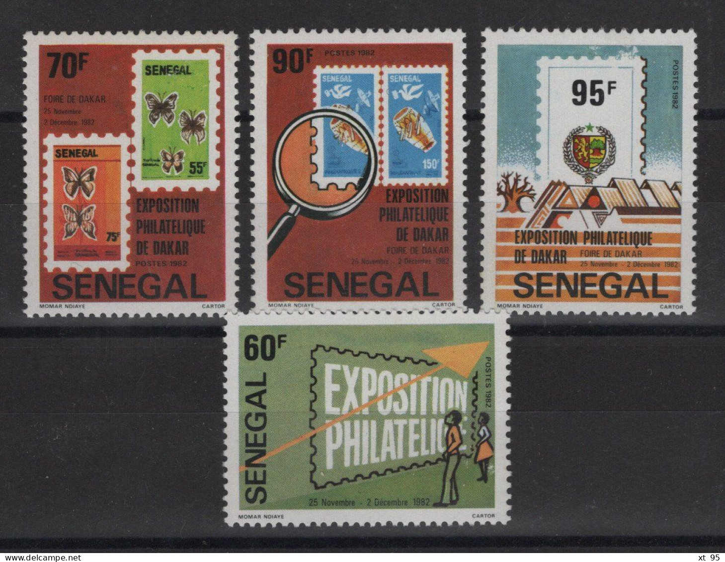 Senegal - N°585 à 588 - * Neufs Avec Trace De Charniere - Cote 5.50€ - Senegal (1960-...)